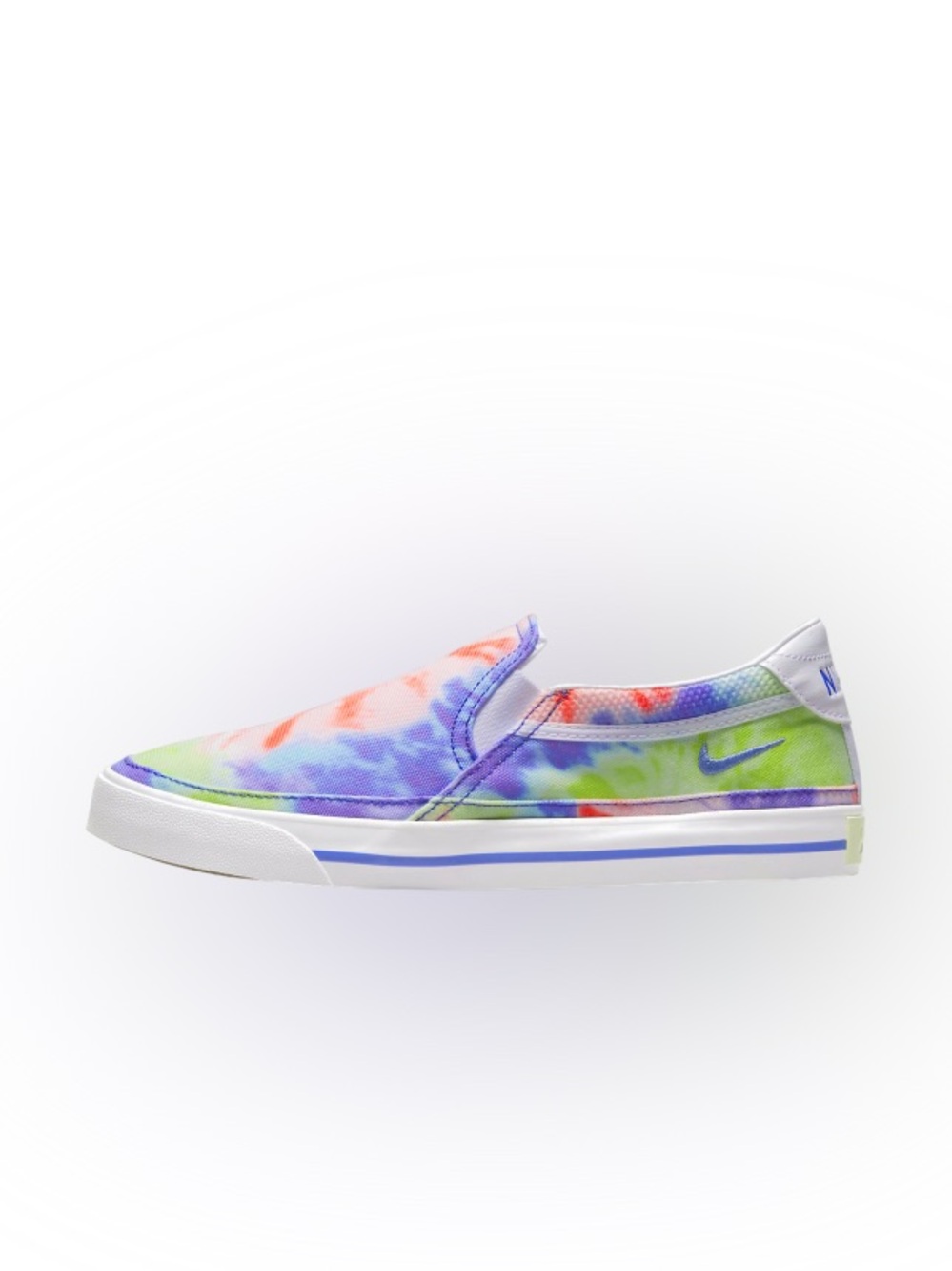 Nike Court Legacy Print Slip On Tye Dye Size 9.5